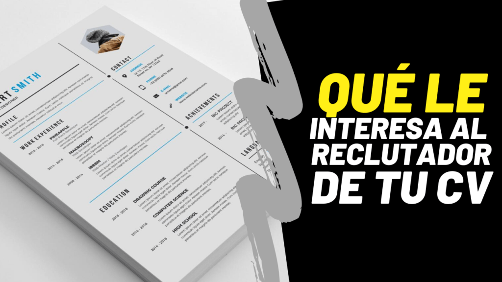 ¿Qué diseño usar? ¿CV de 1 o dos páginas? Lo que busca un reclutador como diseñar un cv